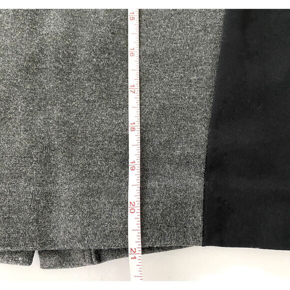 Ann Taylor Loft Colorblock Stretch Pencil Skirt Invisible Zip Office Chic Sz 2 - Picture 7 of 7